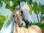 продам картины на тему лошади