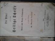 продам библию на немецом языке 1874 г 